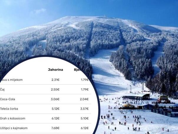 Hrvati uporedili cijene na Bjelašnici i Jahorini i prijatno se iznenadili