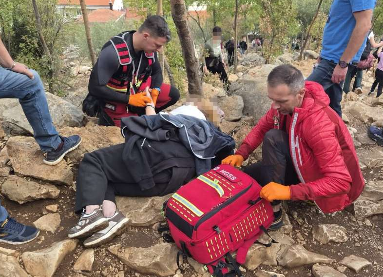 Hrvatici pozlilo u Međugorju, intervenisali pripadnici HGSS-a