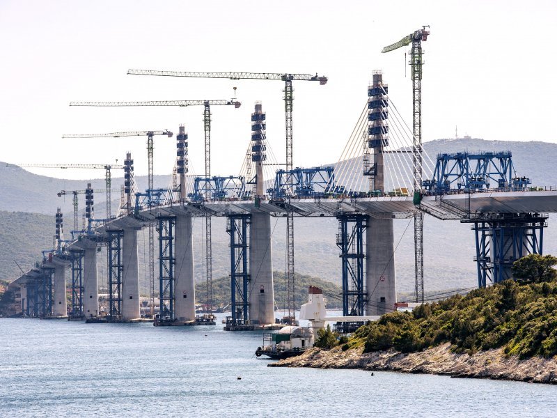 Hrvatska će Pelješkim mostom biti spojena za 30-ak dana