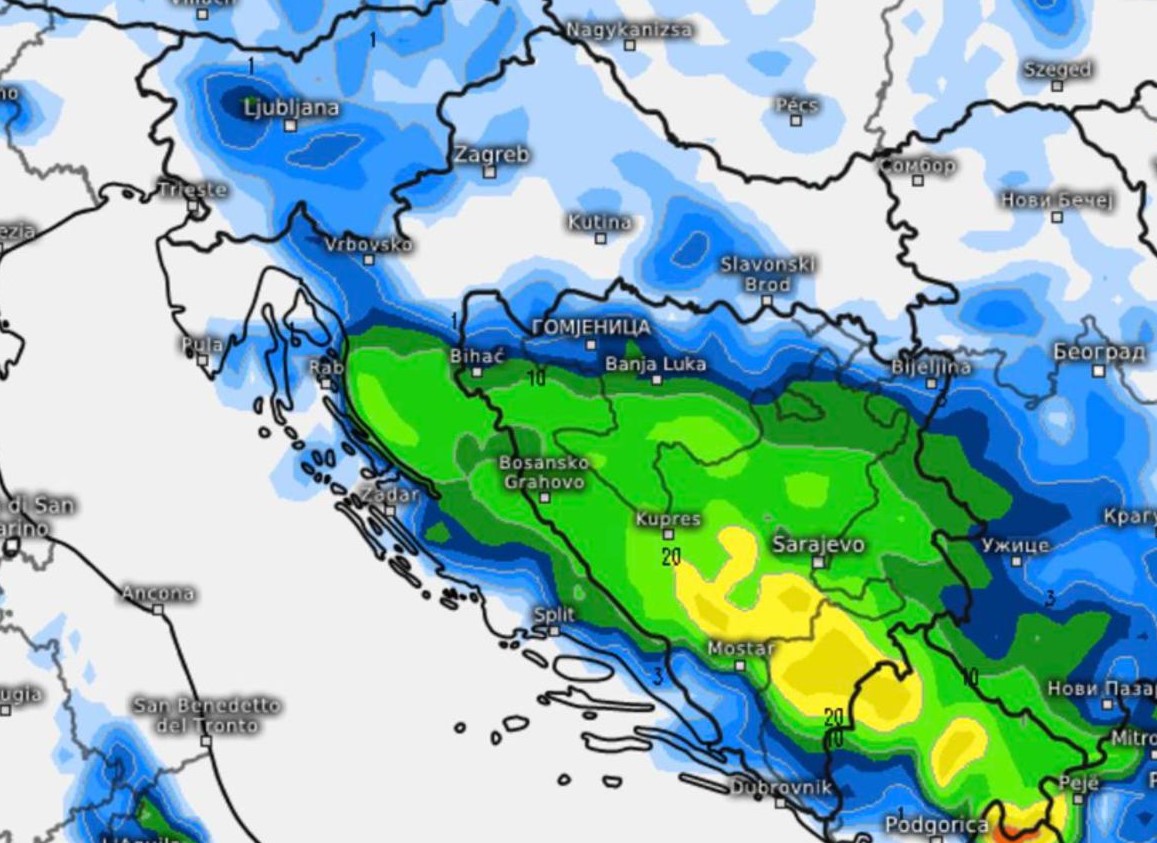 Hrvatska na udaru ekstremne hladnoće, očekuje se i snijeg