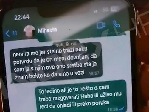 Hrvatska: Objavljene poruke u kojima se ubijena djevojka žalila na policajca
