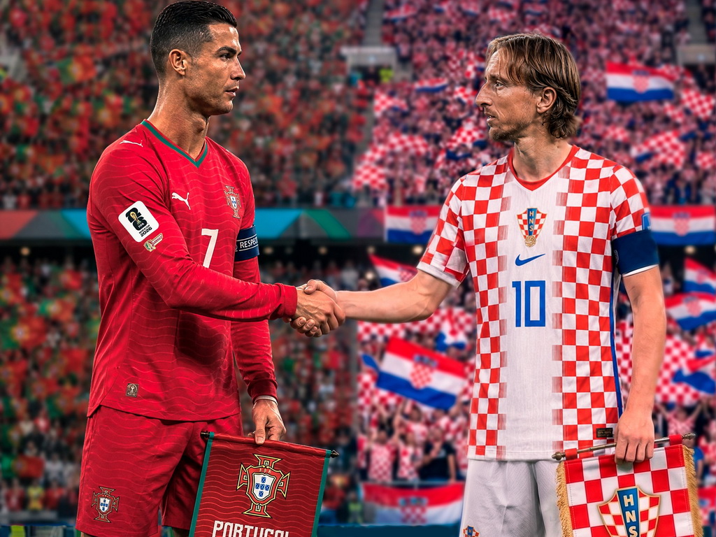 Hrvatska protiv Portugala u 1/16 finala SP-a