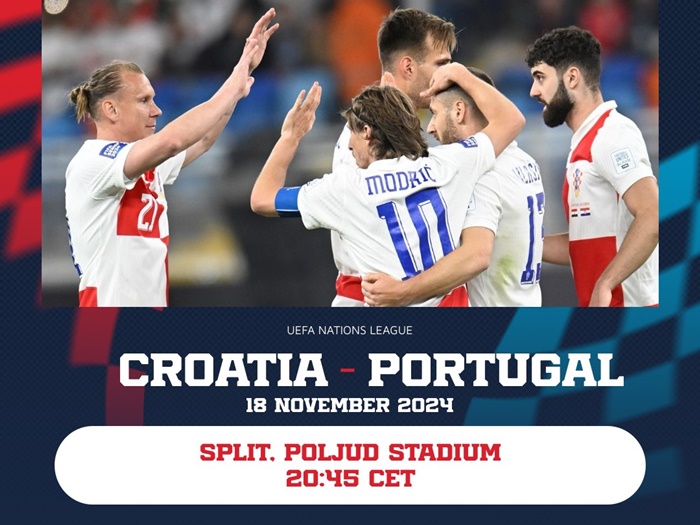 Hrvatska protiv Portugala u Splitu