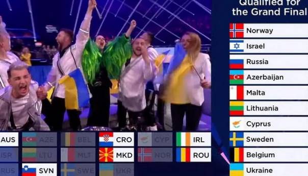 Hrvatska, Slovenija i S. Makedonija ostale bez finala Eurosonga