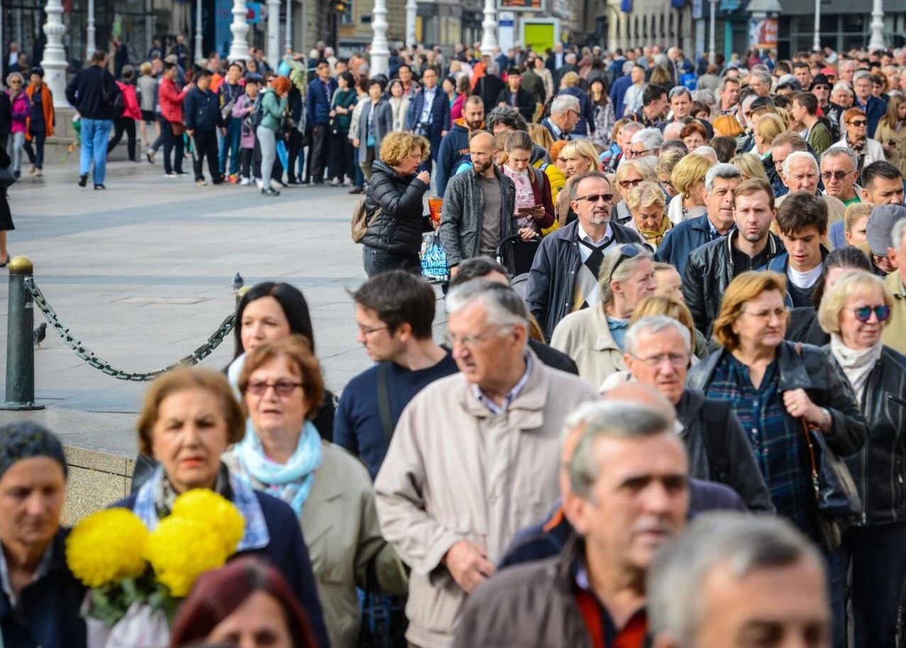Hrvatska u posljednjih dvadesetak godina izgubila gotovo desetinu stanovništva