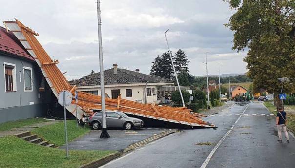 Hrvatska: Velike štete od nevremena