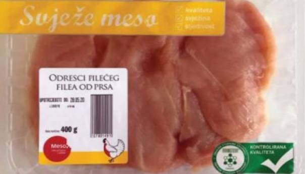 Hrvatska zbog salmonele povlači s tržišta odreske pilećeg filea