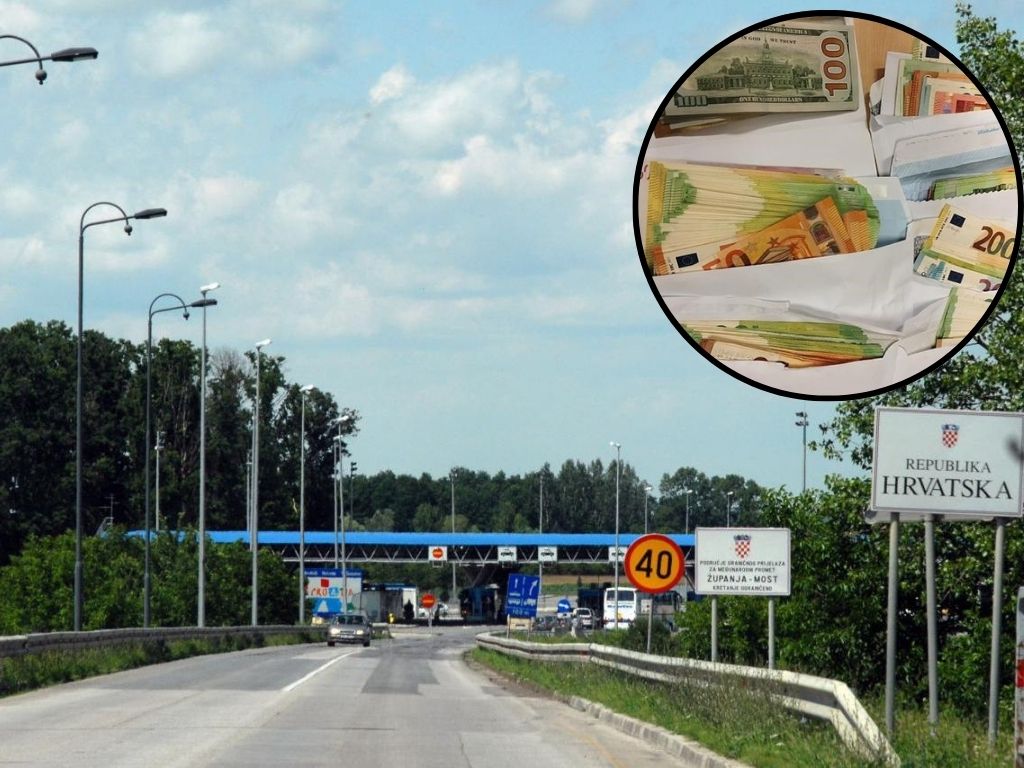Hrvatski carinici zaustavili bh. državljanina: Skrivao više od 36.000 eura
