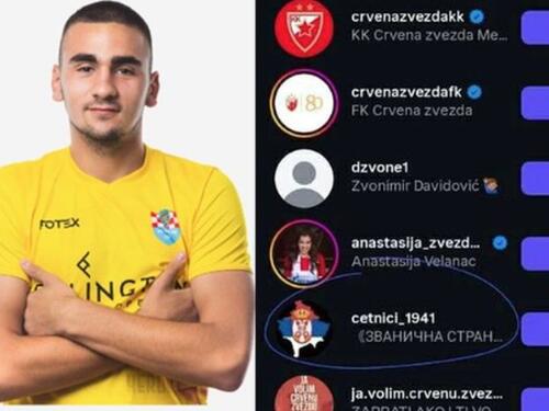 Hrvatski klub otjerao igrača jer je lajkovao stranicu "Četnici 1941"