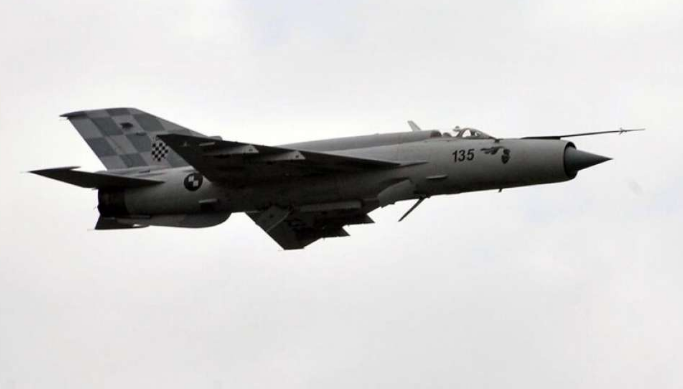 Hrvatski MiG-21 presreo avion kod Bjelovara