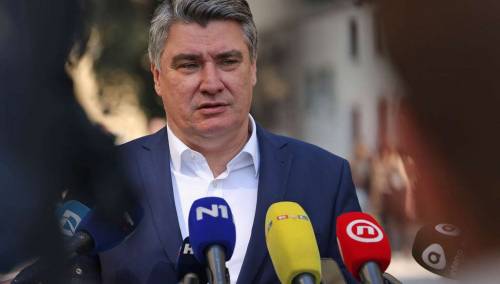 Hrvatski predsjednik Zoran Milanović danas u Livnu