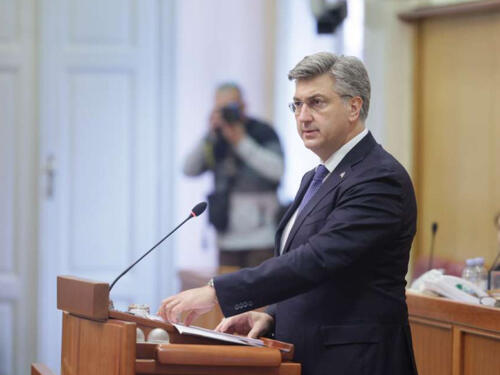Hrvatski premijer u utorak u Saboru govori o 'stanju države i nacije'