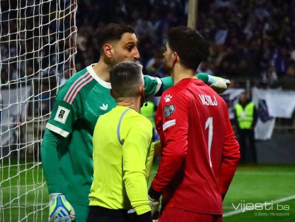 Htio se tuči s našim: Donnarumma želio poderati Vasiljev papirić o penalima