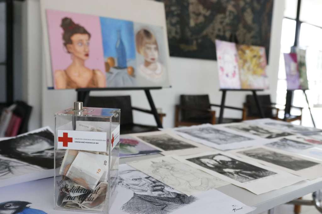 Humanitarna izložba 'Art za Ukrajinu - Da humanost pobijedi'