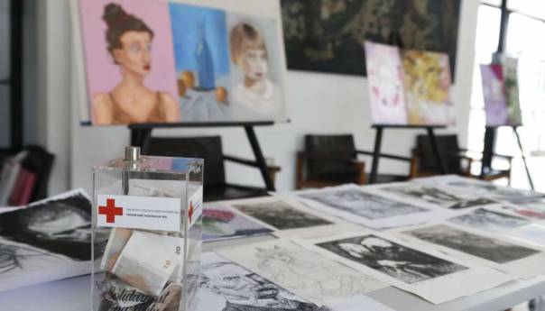 Humanitarna izložba 'Art za Ukrajinu - Da humanost pobijedi'