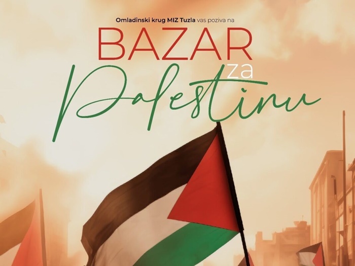 Humanitarni bazar za Palestinu u petak u Tuzli