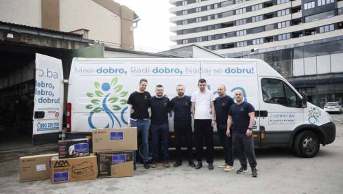 Humanitarno udruženje Dobro.ba poslalo agregate i grijalice za narod Sirije i Turske