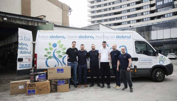 Humanitarno udruženje Dobro.ba poslalo agregate i grijalice za narod Sirije i Turske