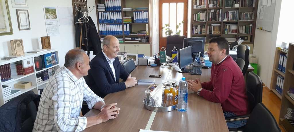 Hurtić posjetio glavnog imama i predsjednika Medžlisa Islamske zajednice Trebinje