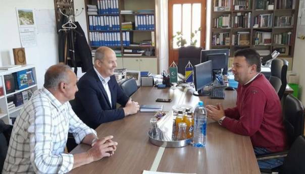 Hurtić posjetio glavnog imama i predsjednika Medžlisa Islamske zajednice Trebinje