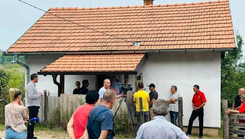 Hurtić posjetio mještane sela Tumare u kojem su zabilježeni napadi na srpske povratnike