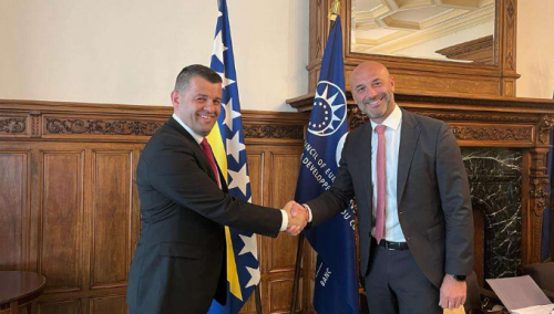 Hurtić razgovarao sa viceguvernerom Razvojne banke Vijeća Evrope Tomašom Bočekom