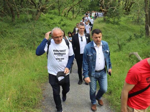 Hurtić u Den Haagu učestvovao u Maršu mira