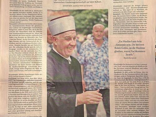 Husein ef. Kavazović o međureligijskim odnosima za austrijski 'Der Standard'