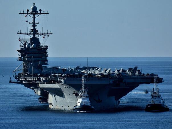Huti tvrde da su napali američki nosač aviona u Crvenom moru