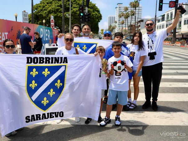 "I am from Bosnia" odjekuje LA-om: Evo šta smo zabilježili