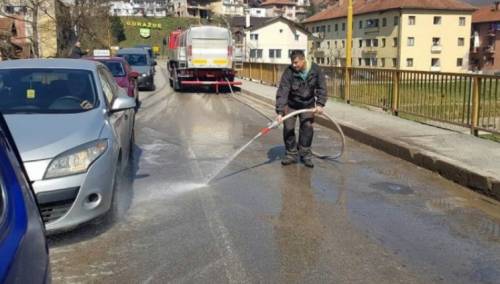 I danas čišćenje i pranje ulica i javnih površina u KS