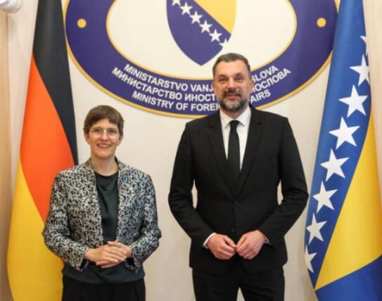 Konaković se sastao s Lührmann: O političkoj situaciji, Planu rasta...