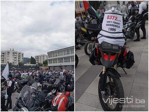 I motomaratonci krenuli na zadnju dionicu, oko 1500 ih stiže u Potočare