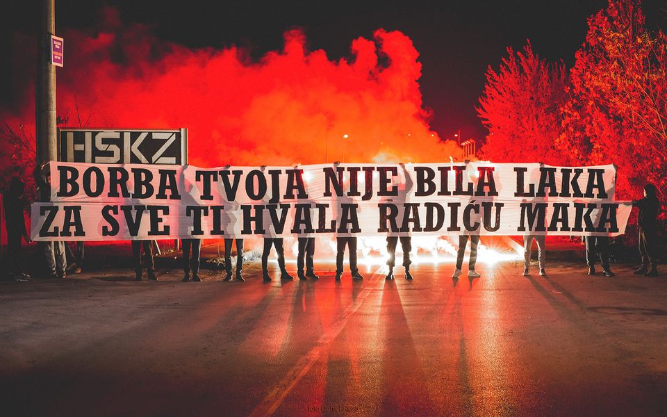 I navijači Zrinjskog veličali ratnog zločinca Radića