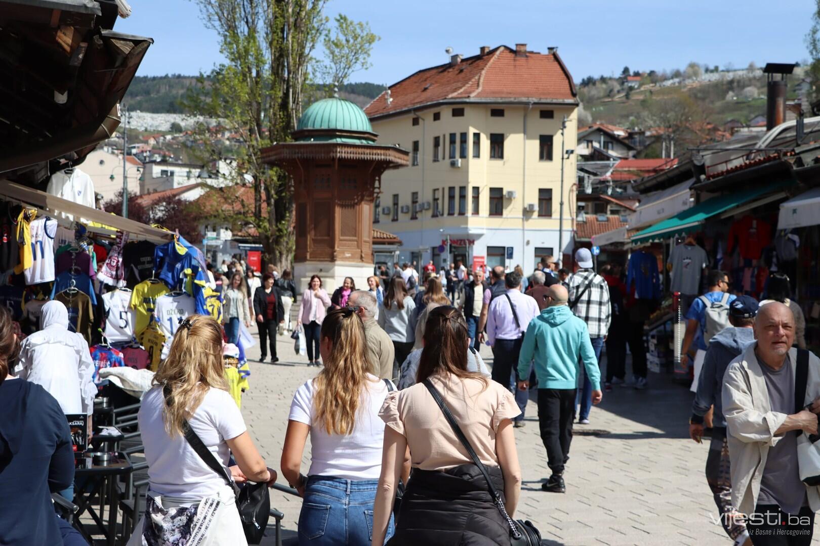 I sutra sunčano u cijeloj BiH, temperature od 24 do 30 stepeni