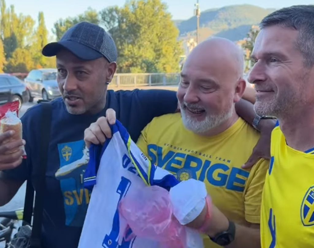 I Šveđani se dive Dijamantu: Pogledajte kako su mu oni odali počast