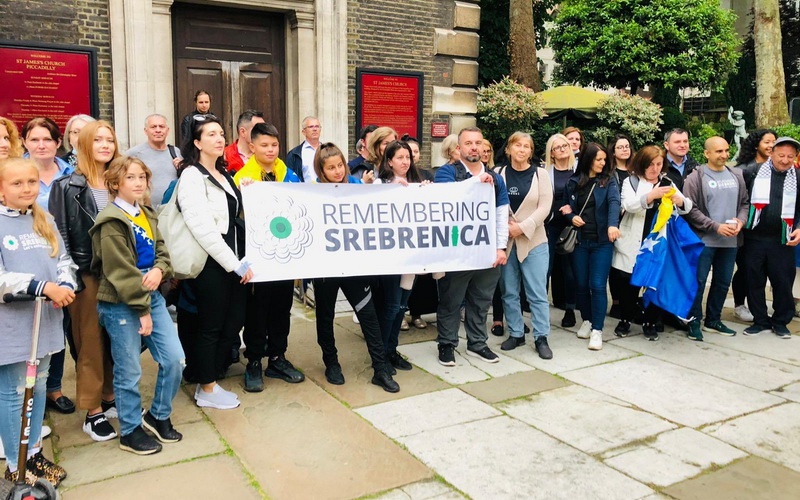 I u Londonu održan Marš mira povodom godišnjice genocida u Srebrenici