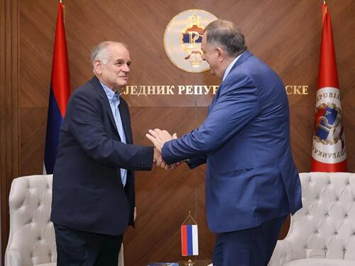 Iako više nije na funkciji, Dodik dočekao brata Netanyahua u Palati predsjednika RS-a