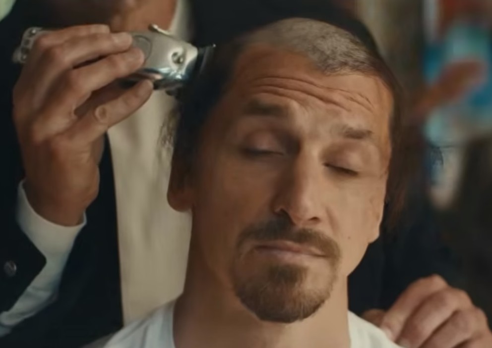 Ibrahimović ošišan naćelavo: Sve je moguće na domaćem terenu