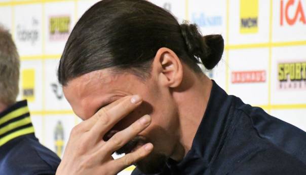 Ibrahimović zaplakao na konferenciji za medije
