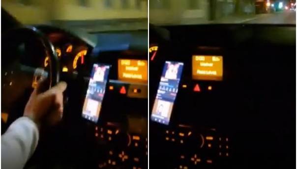 Identifikovan vozač koji je kroz centar Sarajeva vozio 140 km/h