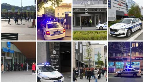 Identifikovane lokacije iz sedam zemalja s kojih su stizale dojave o bombama