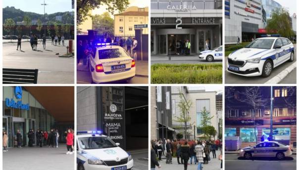 Identifikovane lokacije iz sedam zemalja s kojih su stizale dojave o bombama