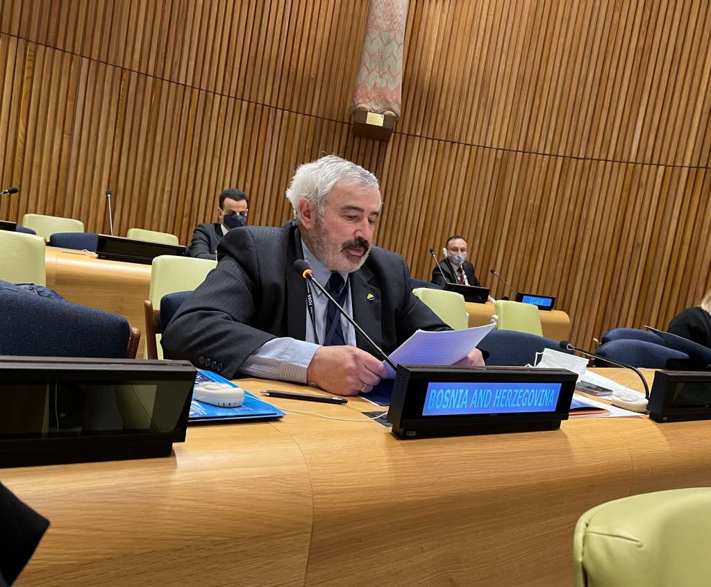 IGK: Podrška ambasadoru BiH u UN Svenu Alkalaju