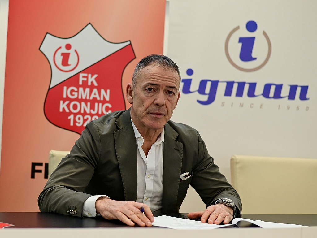 Igman predstavio novog trenera, jasno je šta mu je glavni zadatak
