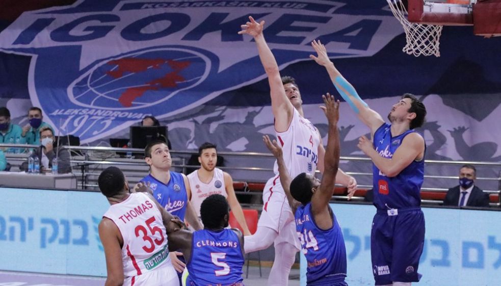 Igokea nije uspjela ponovo iznenaditi Hapoel, osveta Izraelaca u Laktašima