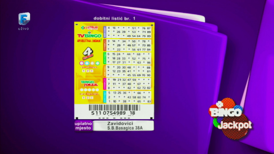 Igrač iz Zavidovića osvojio Jackpot TV Bingo Showa, više od milion KM