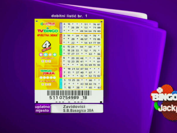 Igrač iz Zavidovića osvojio Jackpot TV Bingo Showa, više od milion KM