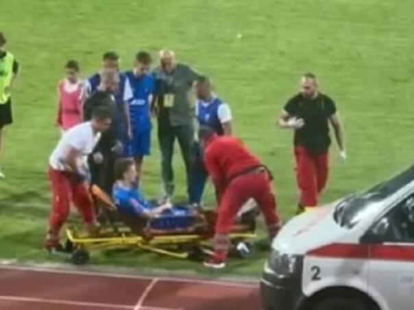 Igrač Željezničara na posudbi u Travniku doživio tešku povredu