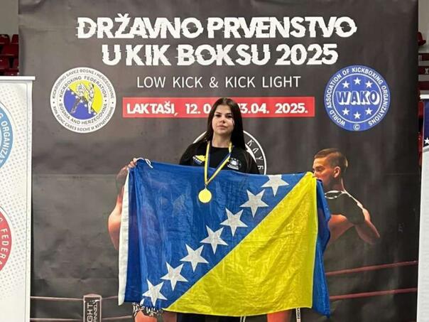 Iman Drugović sedmi put državna prvakinja u kickboxu